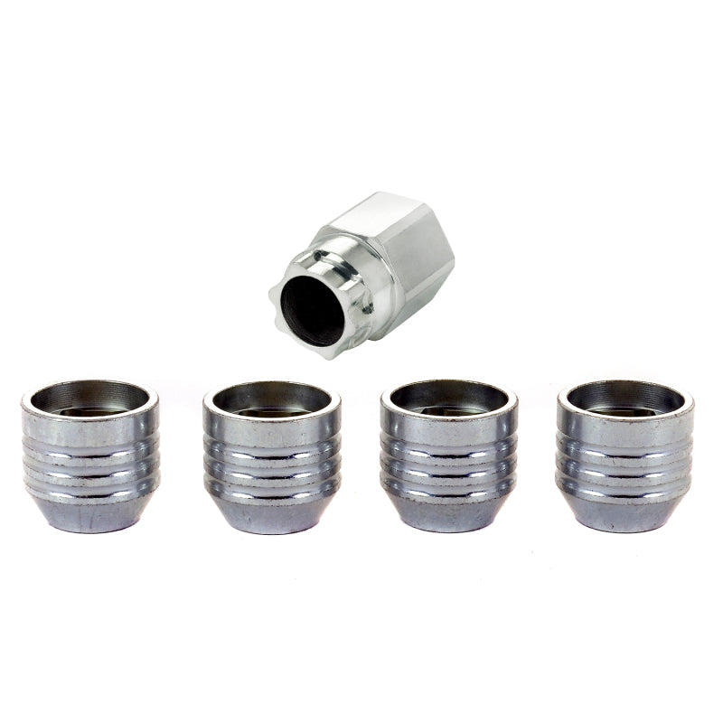 McGard Wheel Lock Nut Set - 4pk. (Under Hub Cap / Cone Seat) 9/16-18 / 7/8 Hex / 1.015in. L 24014 24014 Photo - out of package