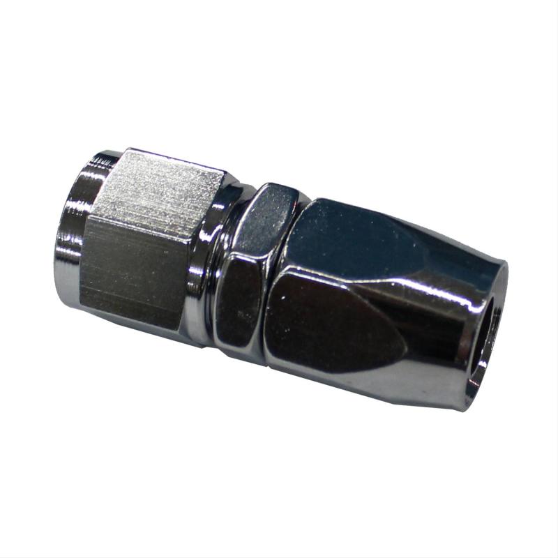 Fragola -10AN Straight Pro-Flow Hose End Chrome 220110-CH 220110-CH Photo - Primary
