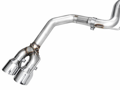 AWE Tuning AWE 2024 Ford Mustang GT Fastback S650 RWD Track Edition Catback Exhaust w/ Quad Chrome Silver Tips 3020-42650 3020-42650 Photo - out of package