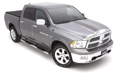 LUND 10-17 Dodge Ram 2500 Crew Cab 5in. Oval Straight SS Nerf Bars - Polished 23984003 23984003 Photo - Mounted