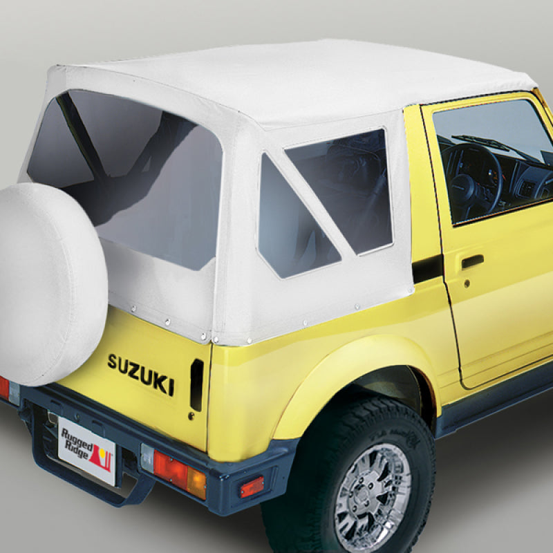Rugged Ridge Factory S-Top White Denim Clear Windows Samurais 53701.52 53701.52 Photo - Primary