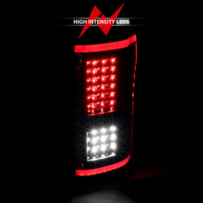 ANZO 15-17 Ford F-150 LED Taillights Black w/ Sequential 311293 311293 Photo - lifestyle view