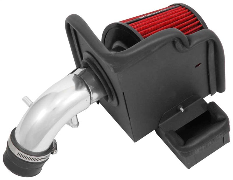 Spectre 08-16 Ford Fiesta 1.6L Air Intake Kit - Polished w/Red Filter 9054 9054 Photo - Unmounted
