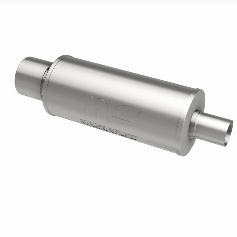 MagnaFlow 6" Round Center/Center Performance Muffler With Tip 14817 360 Degree Image Set