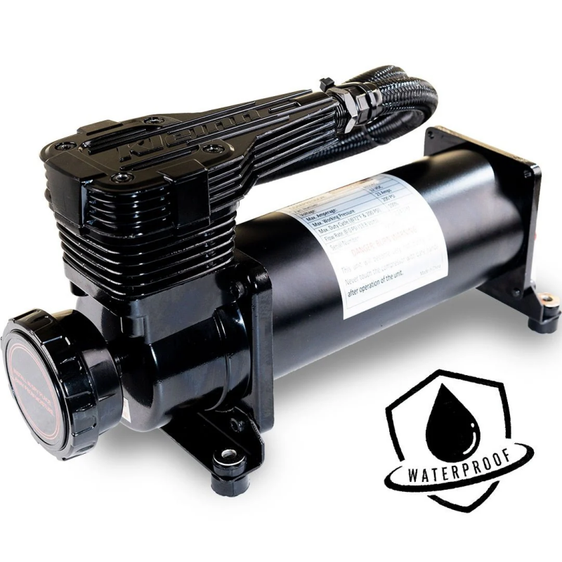 Kleinn Air Horns Kleinn 200 PSI Air Compressor - Waterproof 100 Percent Duty Cycle 2.24 CFM 6650RC 6650RC Photo - Primary
