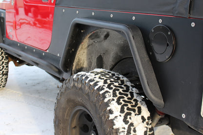 Fishbone Offroad 97-06 Jeep Wrangler TJ Steel Tube Fenders Rear 3In Flare - Blk Textured Powdercoat FB23029R FB23029R Photo - out of package
