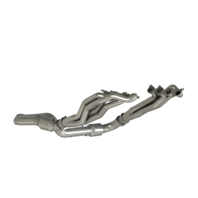 Kooks Headers 2022+ Ford F-150 Raptor R 5.2L 4V. 2in Header and H.O. Green Catted Conn. 1372H640 1372H640 Photo - Unmounted