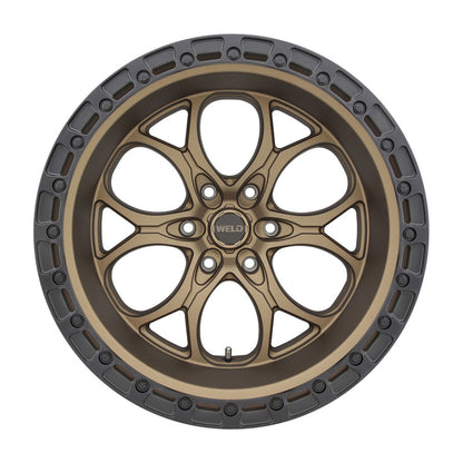 Weld Off-Road W106 20X9 Ledge 6X139.7 ET20 BS5.75 Satin Bronze / Black Ring 106.1 W10609084575 W10609084575 Photo - Primary