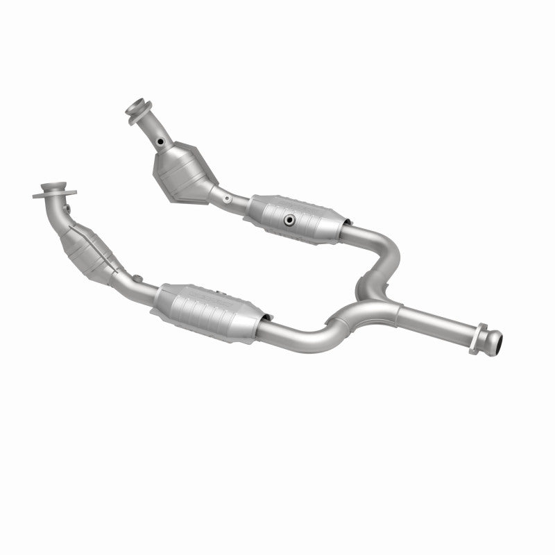 MagnaFlow Ford Mustang HM Grade Federal / EPA Compliant Direct-Fit Catalytic Converter 93345 360 Degree Image Set