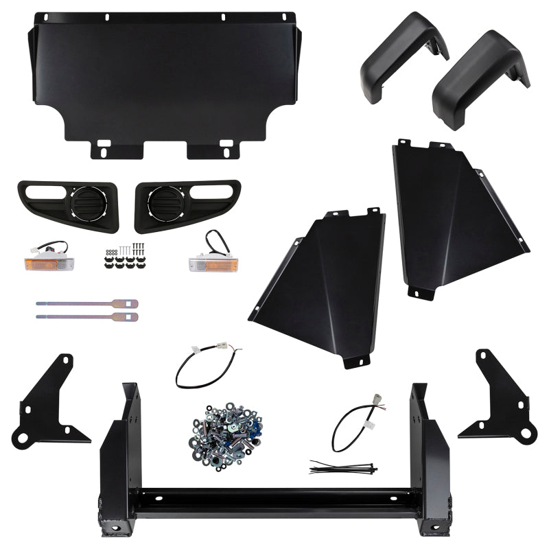 ARB Bullbar Grey SrsFlareArbfog Prado 03 On 3221410 3221410 Photo - out of package