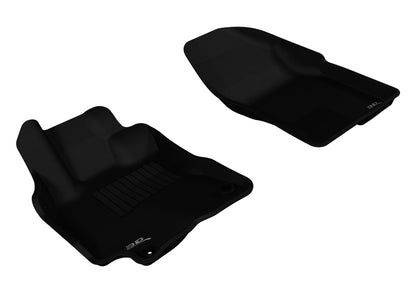 3D MAXpider 2009-2013 Pontiac/Toyota Vibe/Corolla Kagu 1st Row Floormat - Black L1PA00111509 L1PA00111509 Photo - Primary