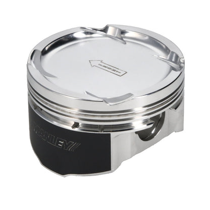 Manley 03-06 Mitsubishi Evo 8/9 4G63T 85mm STD Bore 8.5/9.0:1 Dish Pistons w/ Rings 617000C-4 617000C-4 Photo - out of package