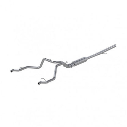 MBRP 19-Up Chevy Silverado 1500 6.2L 2.5in Catback Dual Rear Exit Aluminized S5065AL S5065AL Photo - Primary