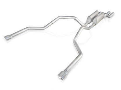 Stainless Works 2004-08 F150 5.4L Exhaust 2-1/2in Chambered Mufflers Under Bumper Exit 08F150TDUB 08F150TDUB Photo - Primary