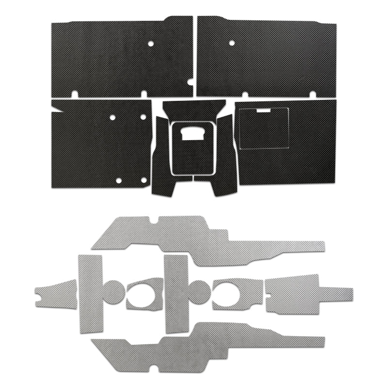 DEI 19-22 Polaris RZR XP 4 1000/RZR XP 4 Turbo/RZR Turbo 4 S Complete Heat Control Kit 902407 902407 Photo - Unmounted