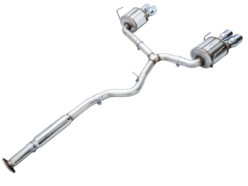 AWE Tuning 2022+ VB Subaru WRX Touring Edition Exhaust - Chrome Silver Tips 3015-42979 3015-42979 Photo - out of package