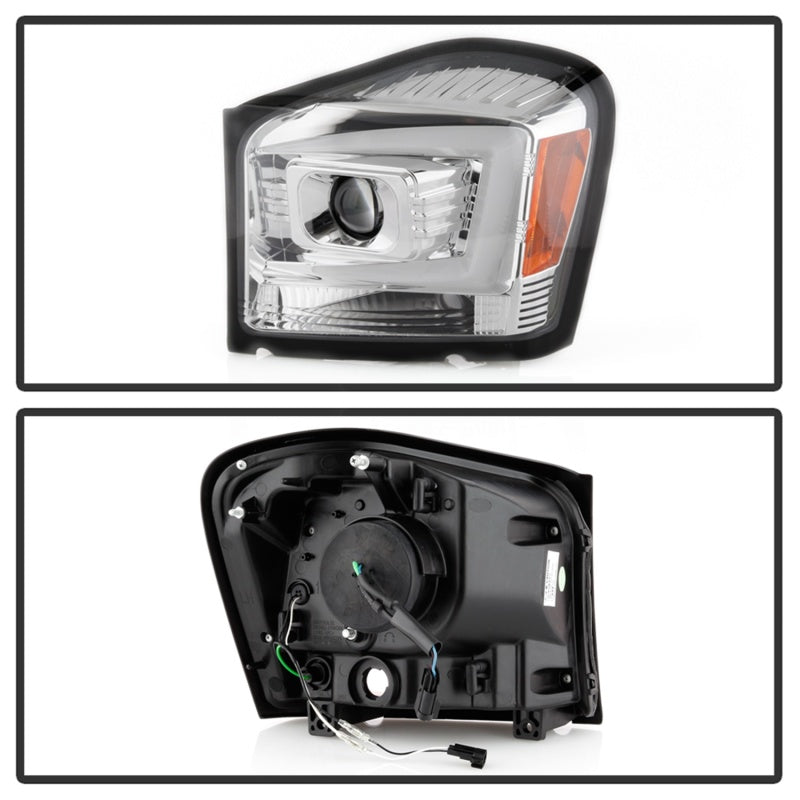 Spyder 04-06 Dodge Durango Projector Headlights - Chrome PRO-YD-DDU04-LB-C 5086594 5086594 Photo - Unmounted