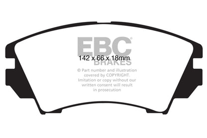 EBC Disc Brake Pad Set DP42014R Photo - Primary