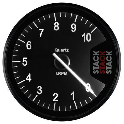 Autometer Stack Clubman Tachometer 80mm 0-10K RPM - Black ST200-010 ST200-010 User 4