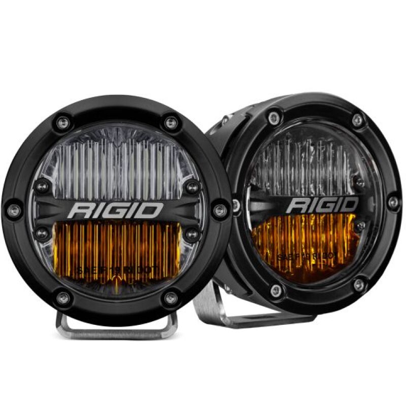 Rigid Industries 360-Series SAE Fog Yellow/White Pair 36122 36122 Photo - Primary