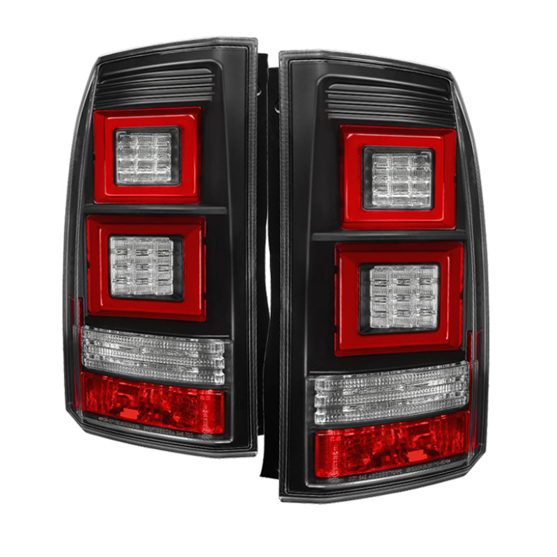 Spyder Land Rover Discovery LR4 10-14 Light Bar LED Tail Lights Black ALT-YD-LRDLR410-LBLED-BK 5080936 5080936 Photo - Primary
