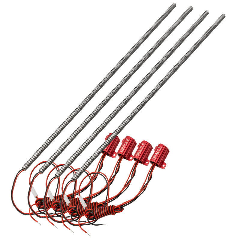 ORACLE Lighting Oracle Dodge Challenger 08-14 Afterburner Center Section (4 pcs) - Red 1337-003 1337-003 Photo - Primary