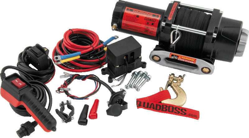 QuadBoss Winch 2500Lb W/Synthetic Qb 608701 608701 User 1