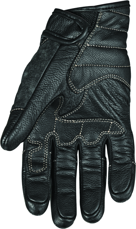 Speed and Strength Rust and Redemption Leather Gloves Black - Small 878616 878616 User 1