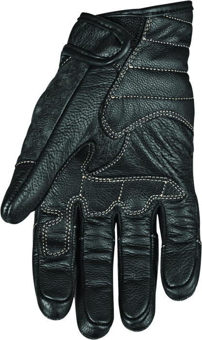 Speed and Strength Rust and Redemption Leather Gloves Black - Small 878616 878616 User 1