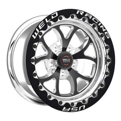 Weld S76 17x10 / 5x4.75 BP / 3.8in. BS Black Wheel (Medium Pad) - Black Single Beadlock MT 76MB7100B38F 76MB7100B38F User 1