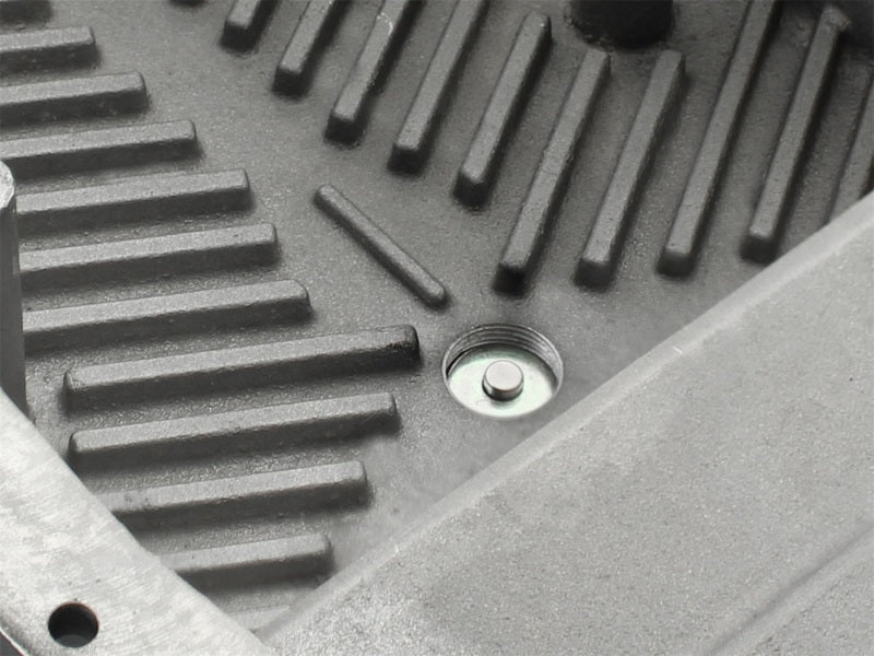 aFe Transmission Pan, Black w/ Machined Fins: Ford F-150 Trucks 09-16 (6R8 46-70172 Photo - Unmounted