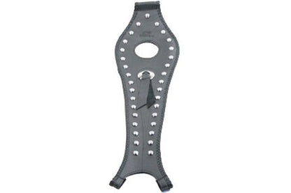 Mustang Motorcycle Mustang 04-21 Harley Sportster Tank Bib w/Studs - Black 93190 93190 Photo - Primary
