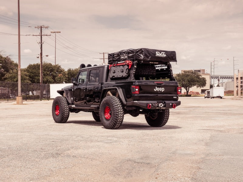 Road Armor 2020 Jeep Gladiator JT Stealth Rear Winch Bumper (for 9500lb Remote Winch) - Tex Blk 5203R0B 5203R0B Photo - Primary