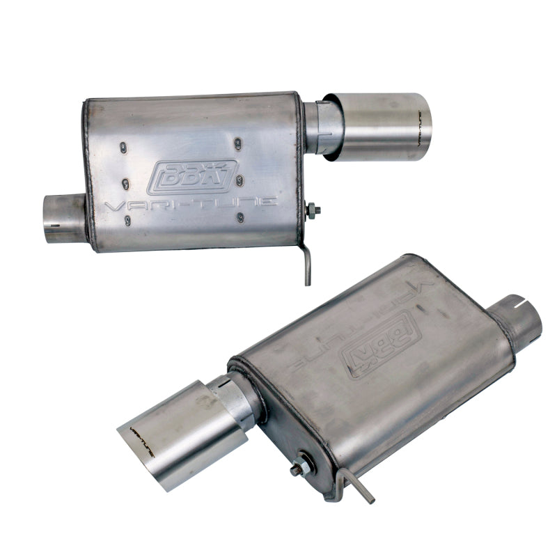 BBK 2015-16 Mustang GT Varitune Complete Cat Back Exhaust System (Includes Resonator Delete X-Pipe) 30065 30065 Photo - out of package