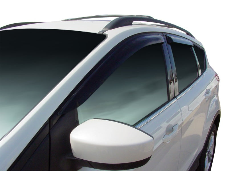Westin 2013-2018 Ford Escape Wade Slim Wind Deflector 4pc - Smoke 72-37442 72-37442 Photo - Mounted