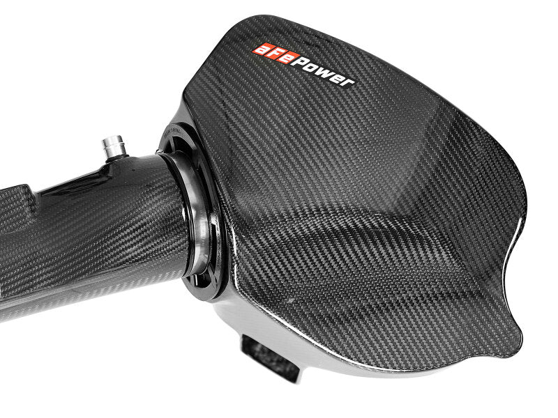 aFe Black Series Carbon Fiber CAIS w/PDS Filter 16-18 BMW M2 (F87) L6-3.0L 58-10004D 58-10004D Photo - Close Up