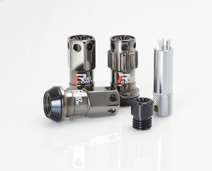Project Kics 12X1.50 R40 Iconix Classical Lug Nuts w/ Black Plastic Cap - 20 - No Locks WRIF01CK WRIF01CK User 1