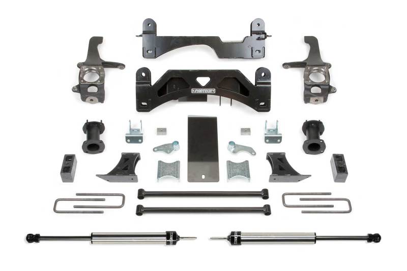Fabtech 6" Basic System W/ Coilover Spacers K7009DL Photo - Primary