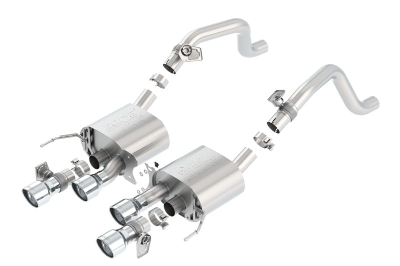 Borla 2014 Chevrolet Corvette C7 6.2L 8cyl ATAK Exhaust w/ NPP Dual Mode (rear section only) 11875 11875 Photo - Primary