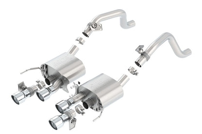 Borla 2014 Chevrolet Corvette C7 6.2L 8cyl ATAK Exhaust w/ NPP Dual Mode (rear section only) 11875 11875 Photo - Primary