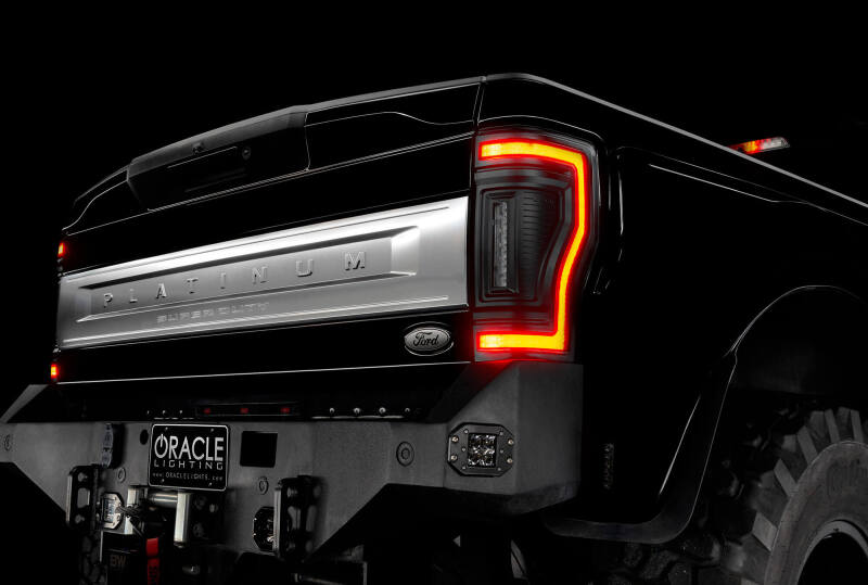 ORACLE Lighting Oracle 17-22 Ford F-250/350 Superduty Flush Mount LED Tail Lights 5896-504 5896-504 Photo - lifestyle view