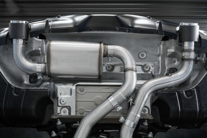 MBRP 2020+ Toyota Supra 3.0L 3in Catback Dual Rear Burnt End Tips - T304 S43003BE S43003BE Photo - Close Up
