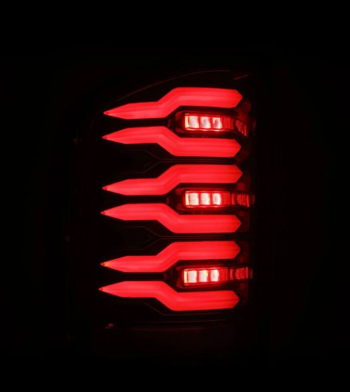 AlphaRex 07-13 Chevrolet Silverado 1500 (Ex. Hybrid Models) LUXX-Series LED Tail Lights Alpha-Black 620090 620090 User 3