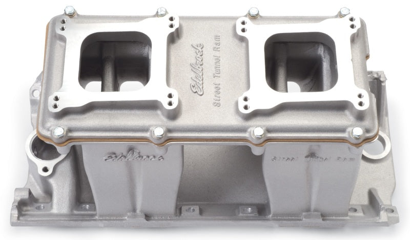 Edelbrock Street Tunnel Ram 396-454 2-O Intake Manifold 7115 Photo - Primary