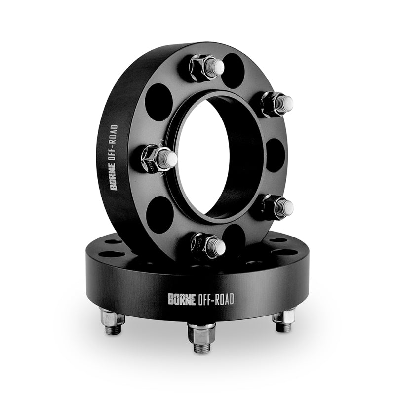 Borne Off-Road Wheel Spacers 5x150 110.1 25 M14 Black BNWS-010-250BK BNWS-010-250BK Photo - Primary