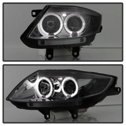 Spyder BMW Z4 03-08 Projector Headlights Halogen Model Only - LED Halo Smoke PRO-YD-BMWZ403-HL-SM 5017413 5017413 Photo - Unmounted