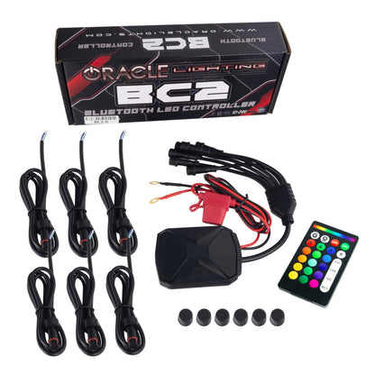 ORACLE Lighting BC2 Bluetooth ColorShift RGB LED Controller - 6 Output BC2-6 BC2-6 Photo - Primary