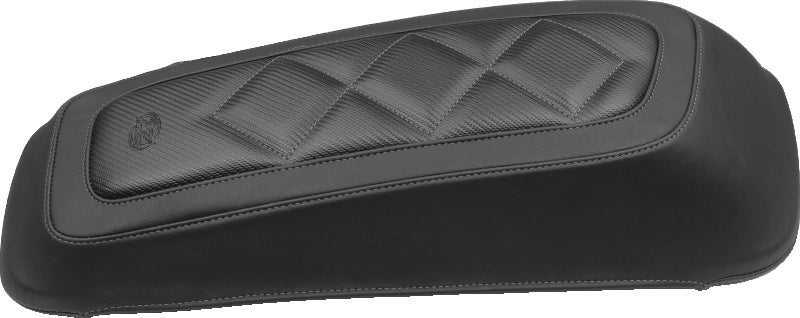 Mustang Motorcycle Sddlbg Lid Cvr Carbon Diamond 77643 77643 Photo - Primary