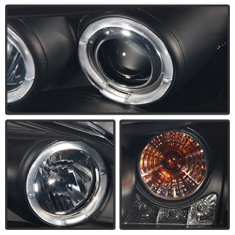 Spyder Pontiac G6 2/4DR 05-08 Projector Headlights LED Halo LED Blk Smke PRO-YD-PG605-HL-BSM 5078612 5078612 Photo - Primary
