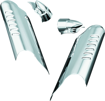 Kuryakyn Lwr Leg Deflector Shields 7768 7768 Photo - Primary
